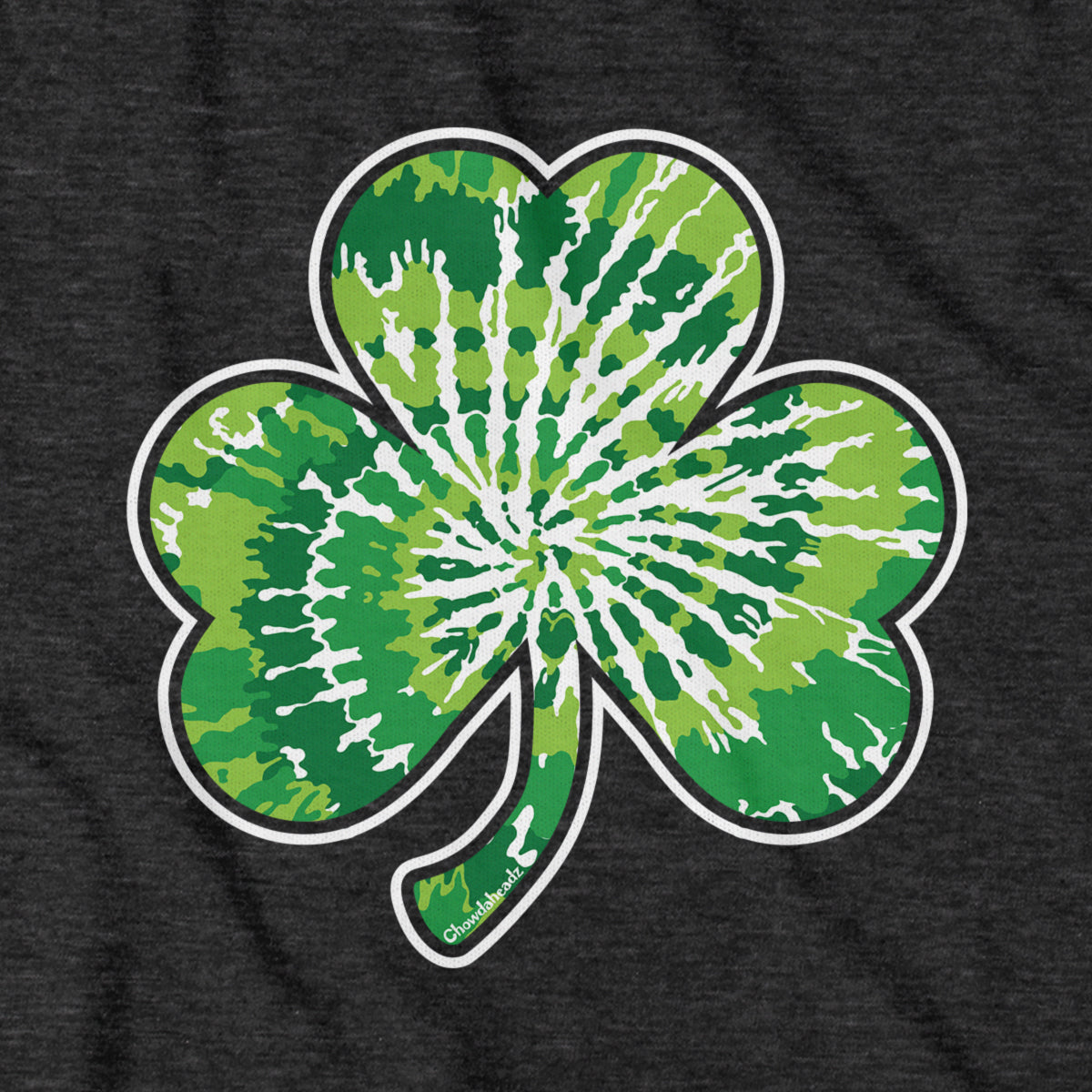 Shamrock Tie Dye T-Shirt - Chowdaheadz