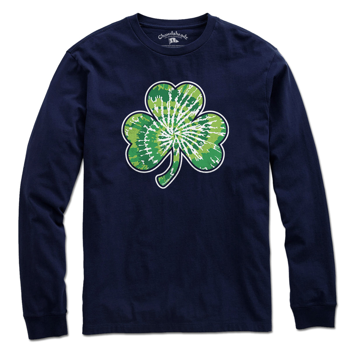 Shamrock Tie Dye T-Shirt - Chowdaheadz