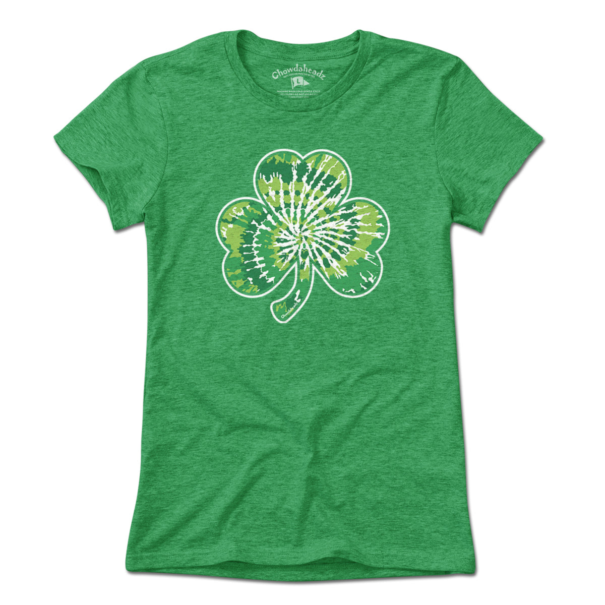 Shamrock Tie Dye T-Shirt – Chowdaheadz