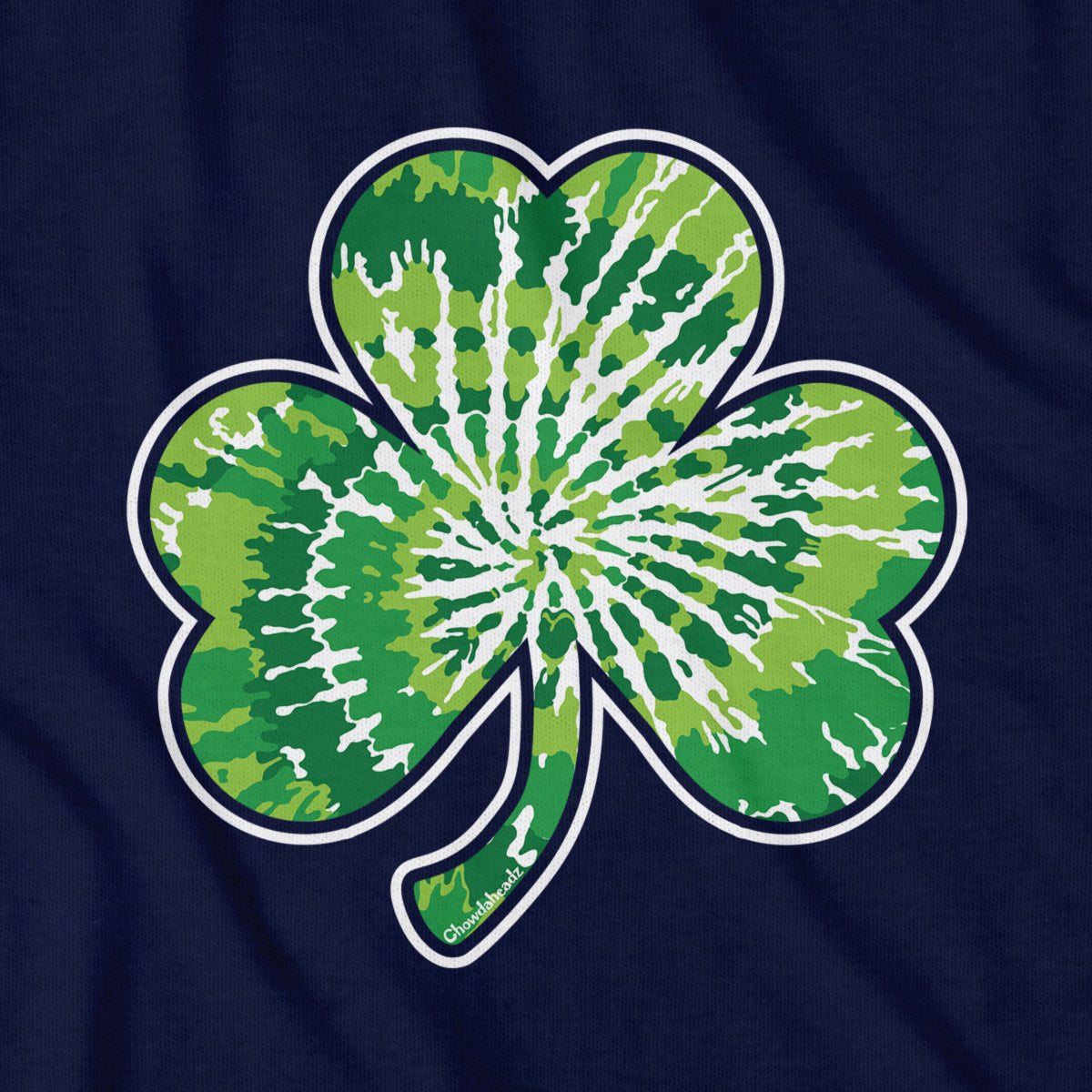 Shamrock Tie Dye T-Shirt - Chowdaheadz
