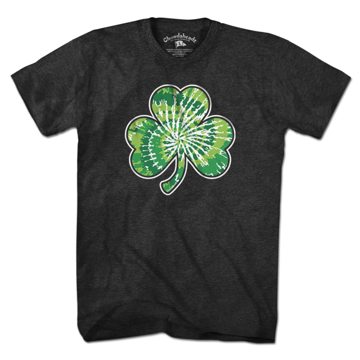 Shamrock Tie Dye T-Shirt - Chowdaheadz