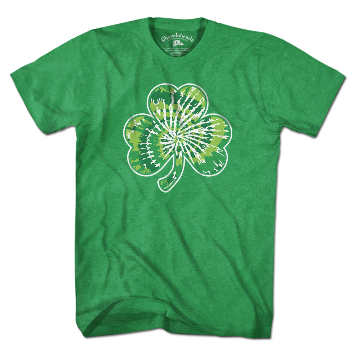 Shamrock Tie Dye T-Shirt – Chowdaheadz