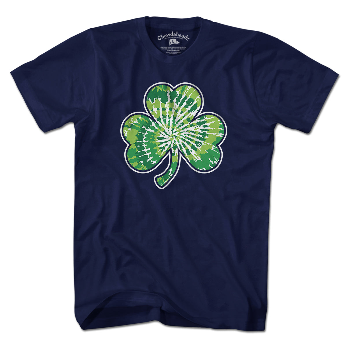Shamrock Tie Dye T-Shirt - Chowdaheadz
