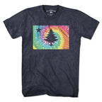 Vintage Maine Flag Tie Dye T-Shirt