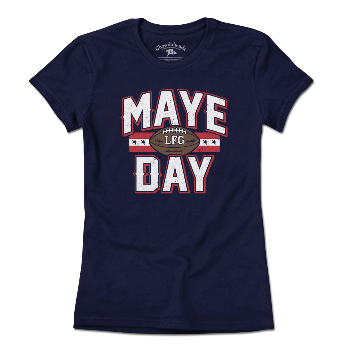 Maye Day Football T-Shirt - Chowdaheadz
