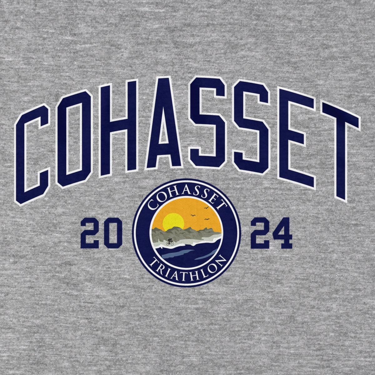 Cohasset Triathlon Arch Logo T-Shirt - Chowdaheadz