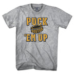 Puck 'Em Up Boston Hockey T-Shirt - Chowdaheadz