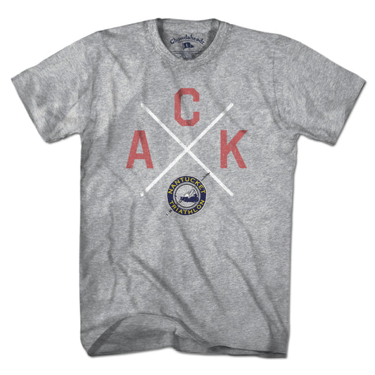 Nantucket Triathlon ACK Cross Color Logo T-Shirt