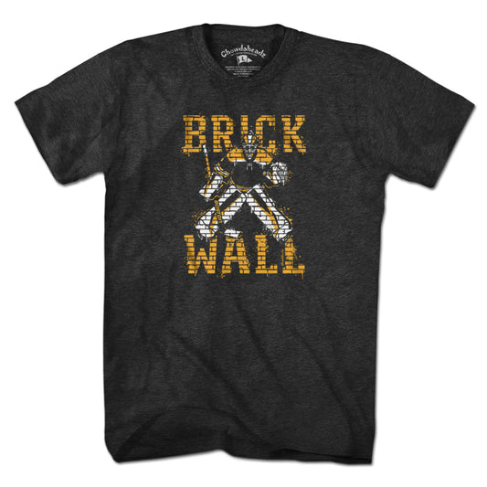Brick Wall Boston Hockey T-Shirt