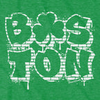 Boston Shamrock Stacked Graffiti T-Shirt - Chowdaheadz