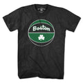 Boston Black And Green Basketball T-Shirt - Chowdaheadz