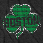 Boston Shamrock Graffiti Tailgater Hoodie - Chowdaheadz