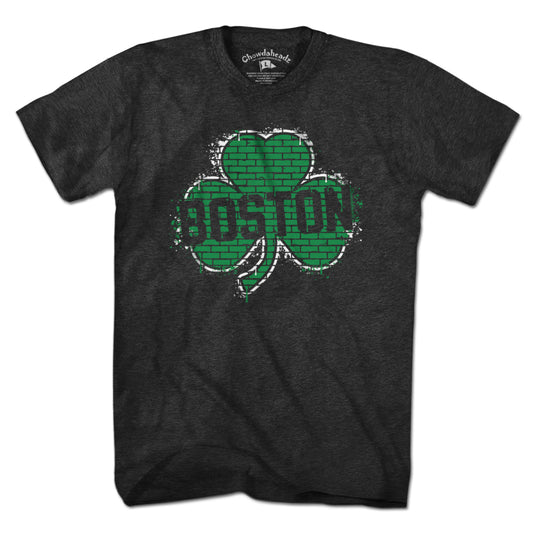 Boston Shamrock Graffiti T-Shirt
