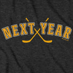 Next Year Black & Gold T-Shirt - Chowdaheadz