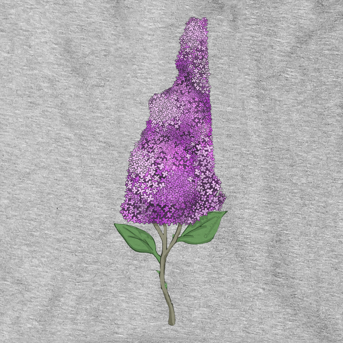 New Hampshire Lilac Hoodie - Chowdaheadz