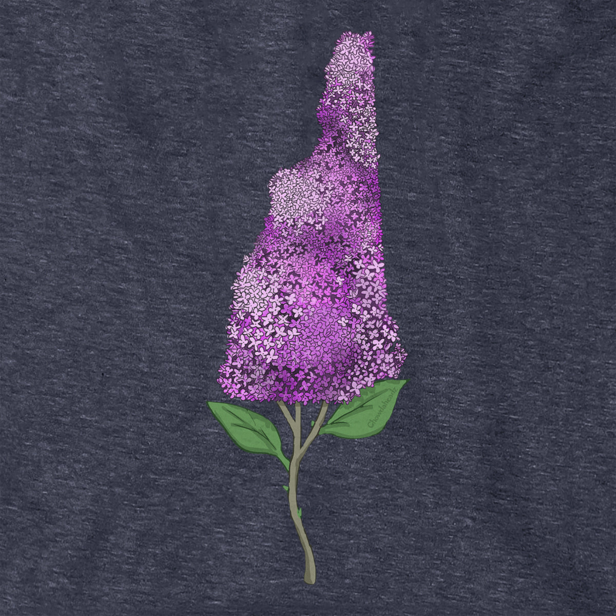 New Hampshire Lilac Hoodie - Chowdaheadz