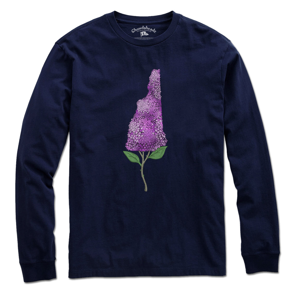 New Hampshire Lilac T-Shirt - Chowdaheadz
