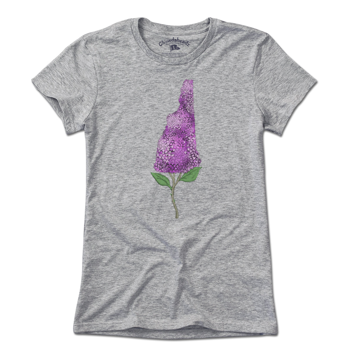 New Hampshire Lilac T-Shirt - Chowdaheadz