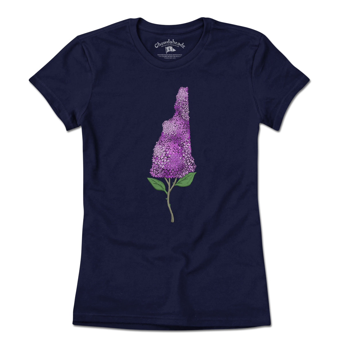 New Hampshire Lilac T-Shirt - Chowdaheadz