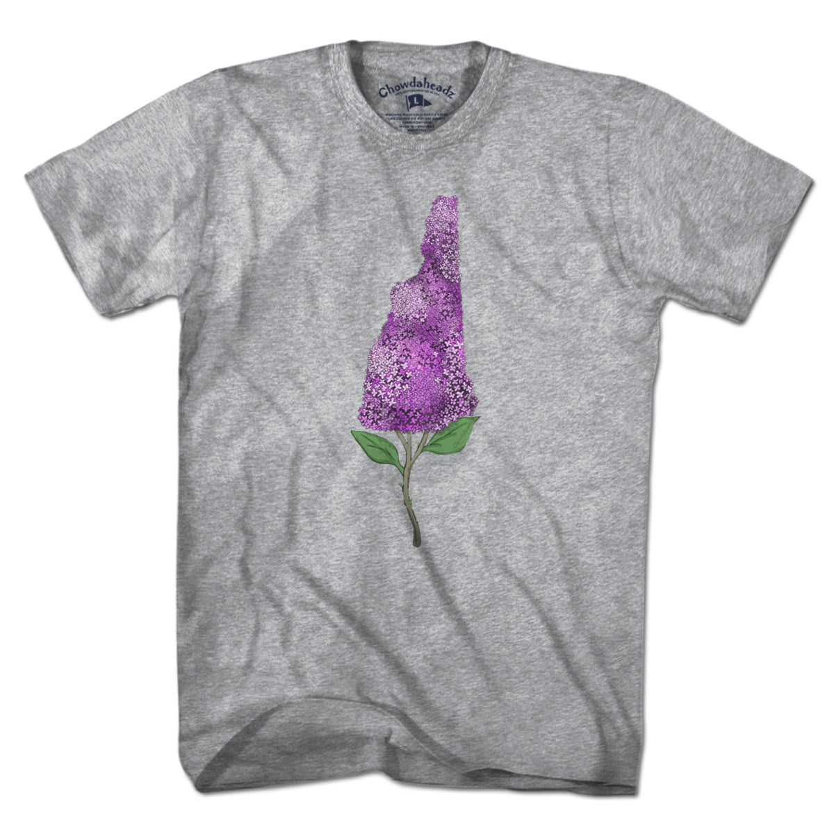 New Hampshire Lilac T-Shirt - Chowdaheadz