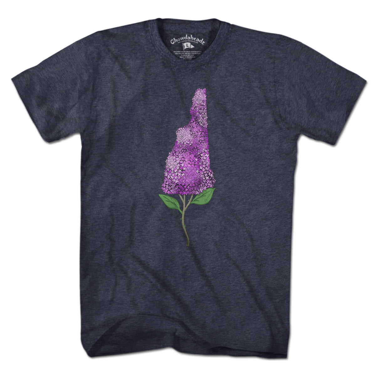 New Hampshire Lilac T-Shirt - Chowdaheadz