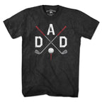 DAD Cross Clubs Golf T-Shirt - Chowdaheadz