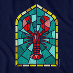 Stained Glass Lobstah T-Shirt - Chowdaheadz