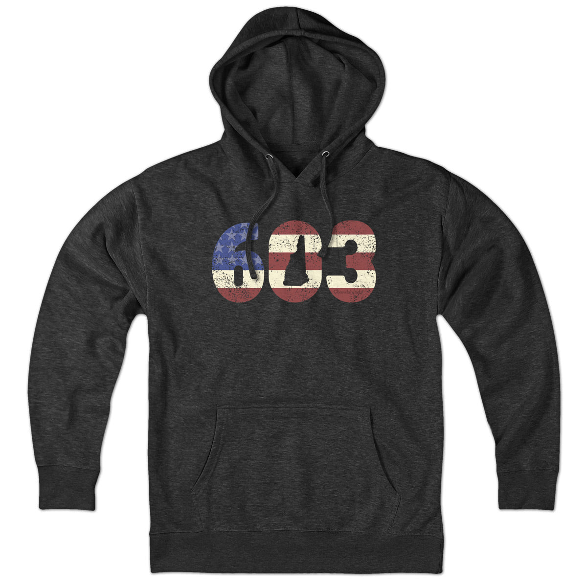 Patriotic 603 New Hampshire Hoodie