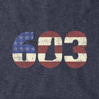 Patriotic 603 New Hampshire Hoodie