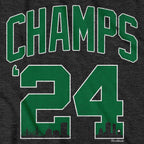 2024 Champs Boston Basketball Championship T-Shirt