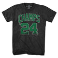 2024 Champs Boston Basketball Championship T-Shirt - Chowdaheadz