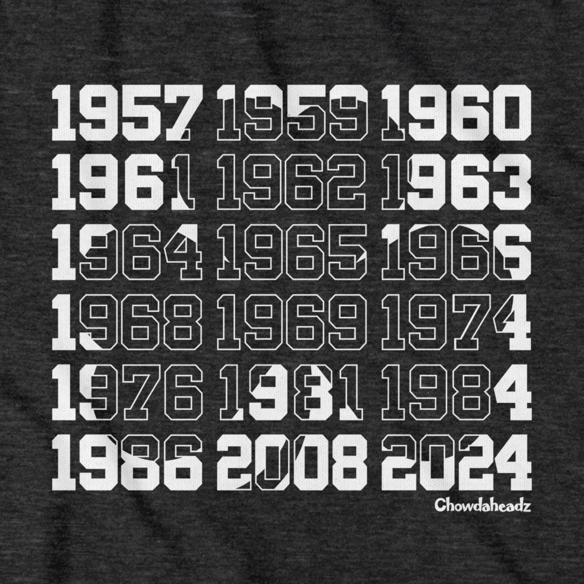 Boston Basketball Championship Dates Shamrock Hoodie - Chowdaheadz