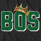 BOS Boston Crowned Basketball Champions Youth Hoodie