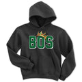 BOS Boston Crowned Basketball Champions Youth Hoodie - Chowdaheadz