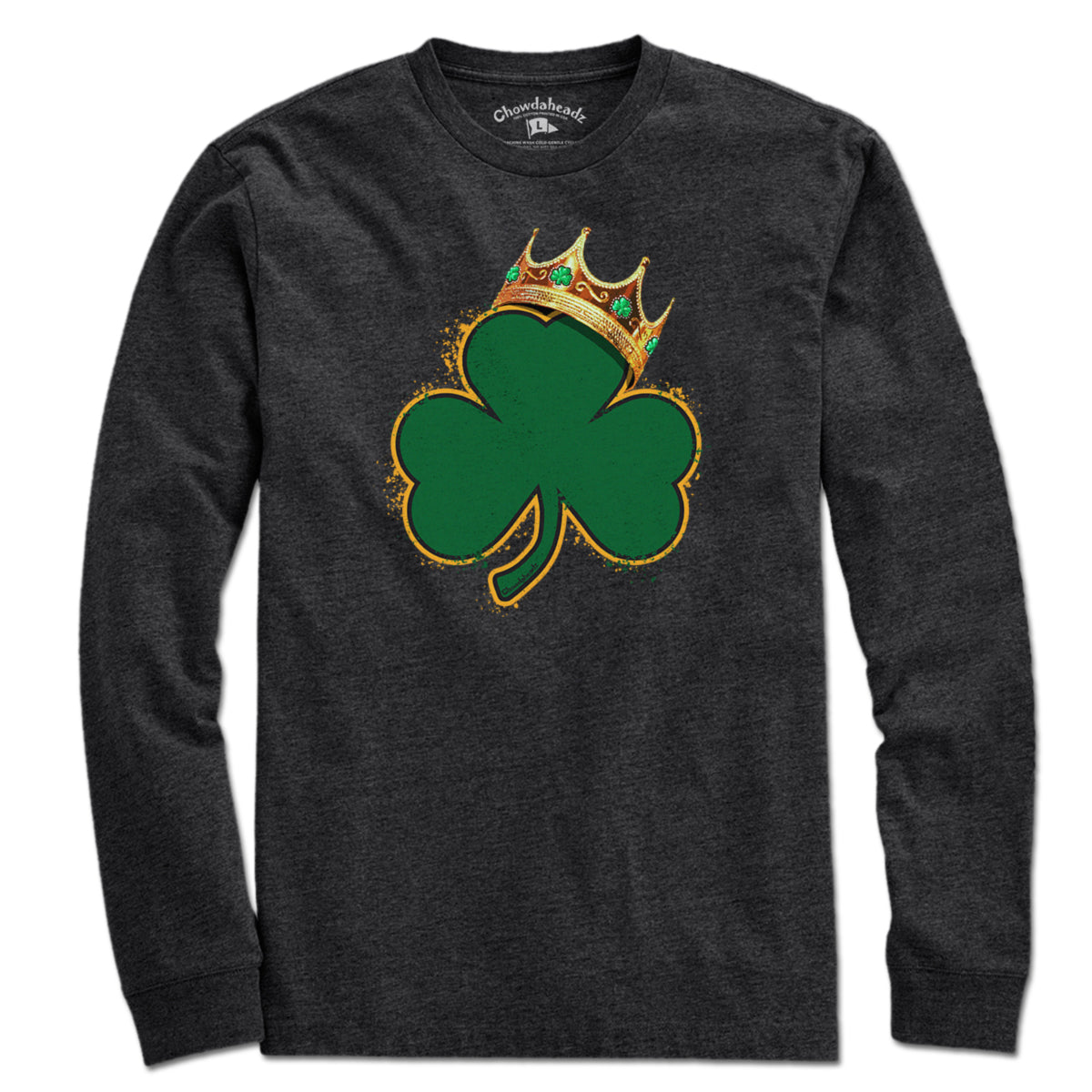 Crowned Shamrock Boston Basketball Champions T-Shirt - Chowdaheadz