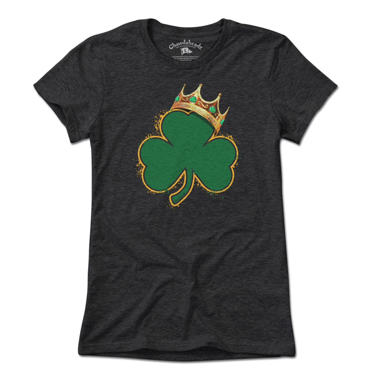 Crowned Shamrock Boston Basketball Champions T-Shirt - Chowdaheadz