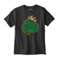 Crowned Shamrock Boston Basketball Champions Youth T-Shirt - Chowdaheadz