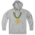 Boston Basketball Champions Shamrock Chain Hoodie - Chowdaheadz