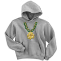 Boston Basketball Champions Shamrock Chain Youth Hoodie - Chowdaheadz