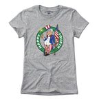 Happy Fourth Uncle Sam Circle Logo T-Shirt