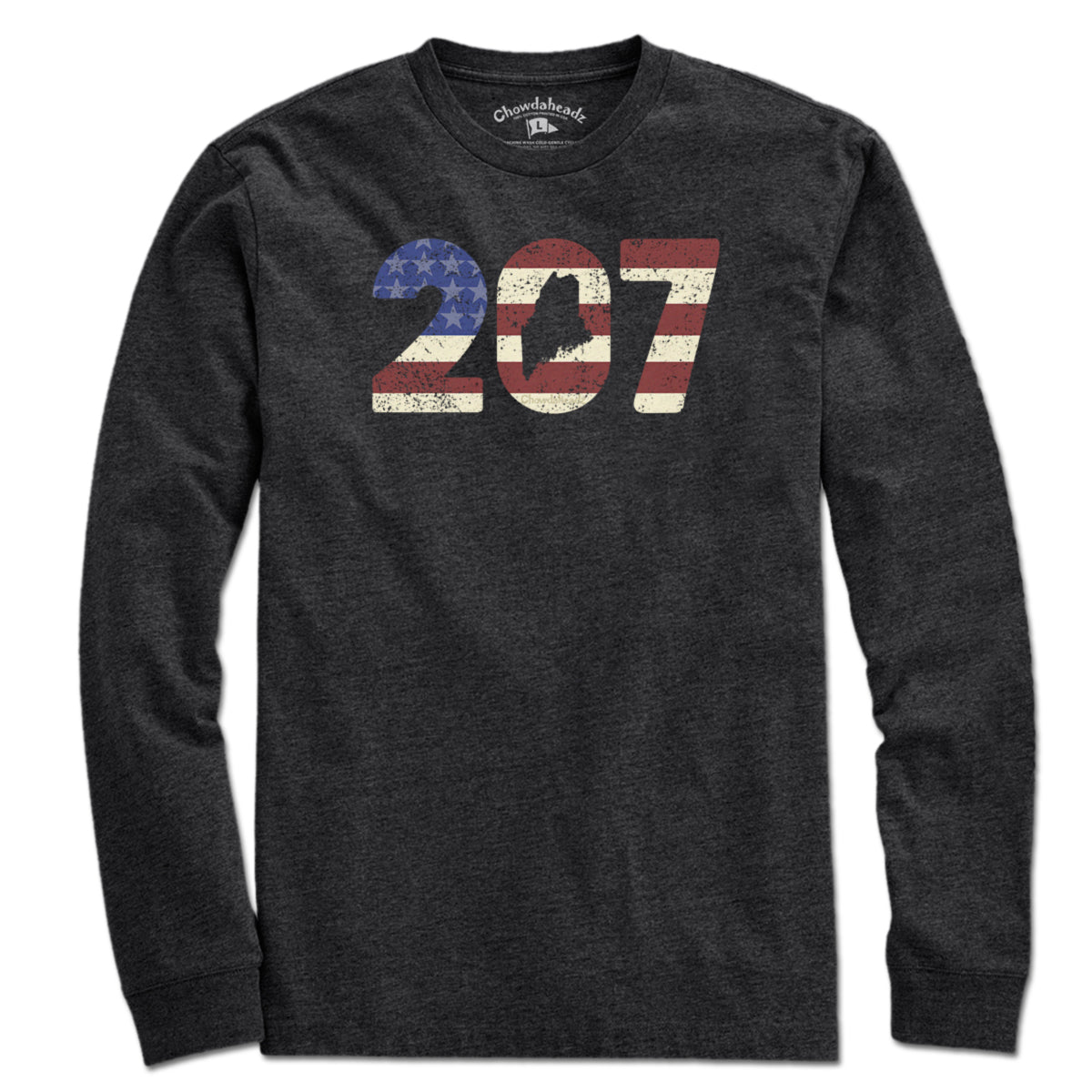 Patriotic 207 Maine T-Shirt