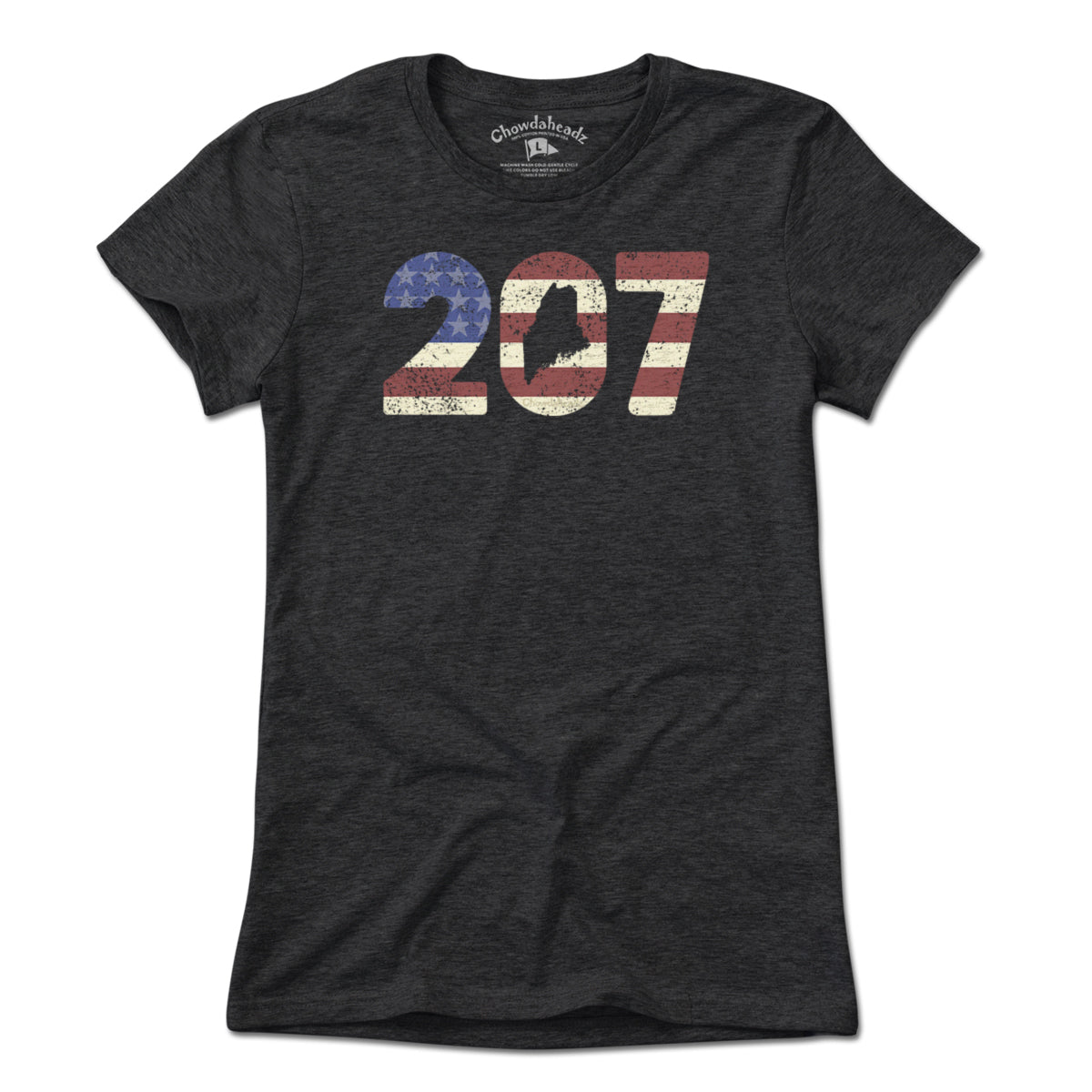 Patriotic 207 Maine T-Shirt