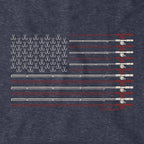 USA Fishing Flag Hoodie