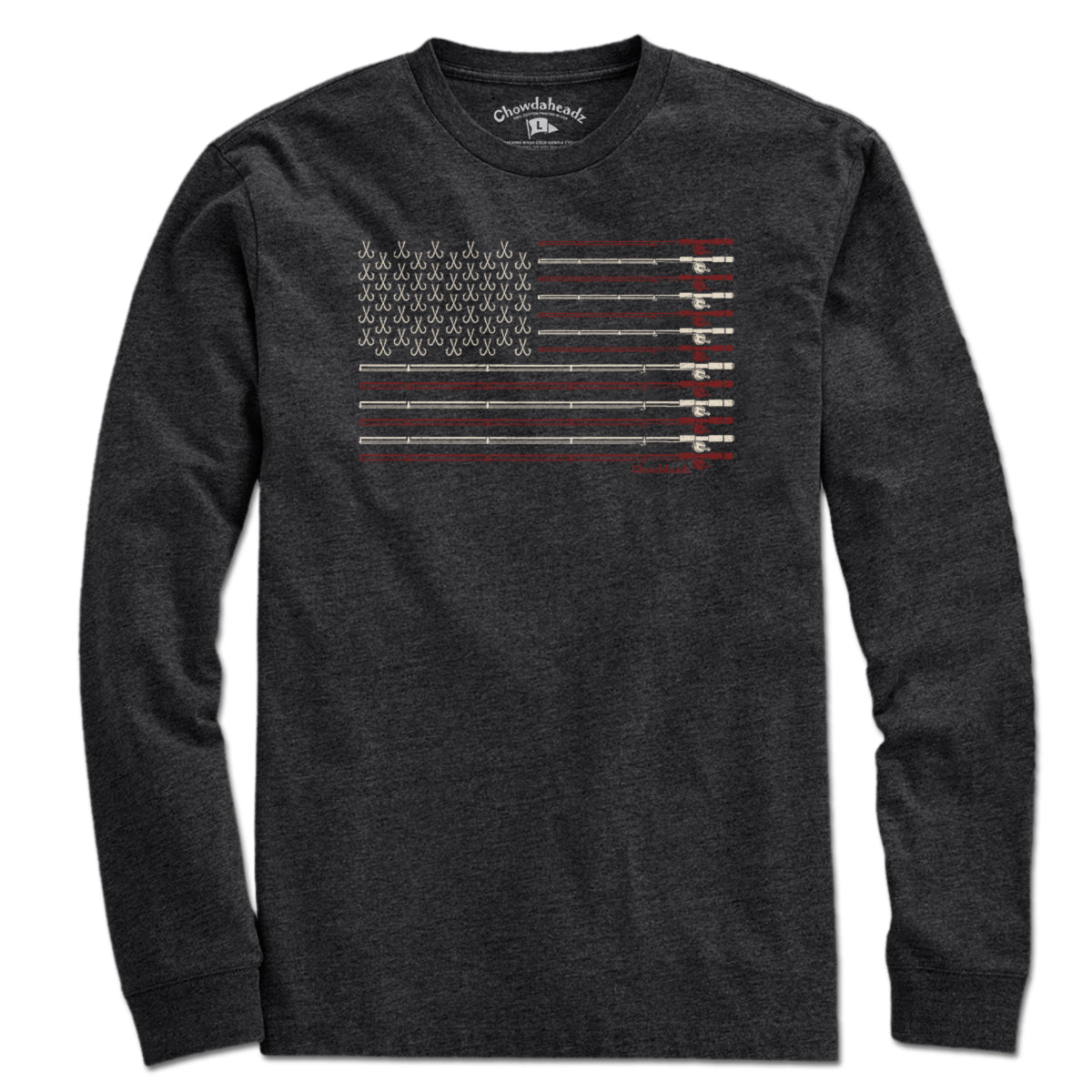 USA Fishing Flag T-Shirt