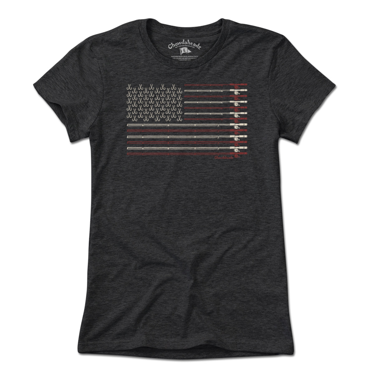 USA Fishing Flag T-Shirt
