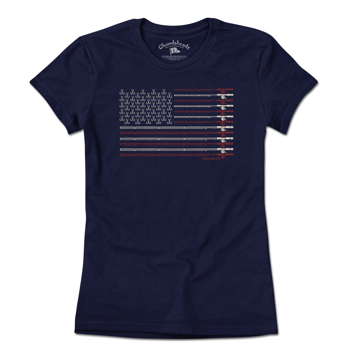 USA Fishing Flag T-Shirt