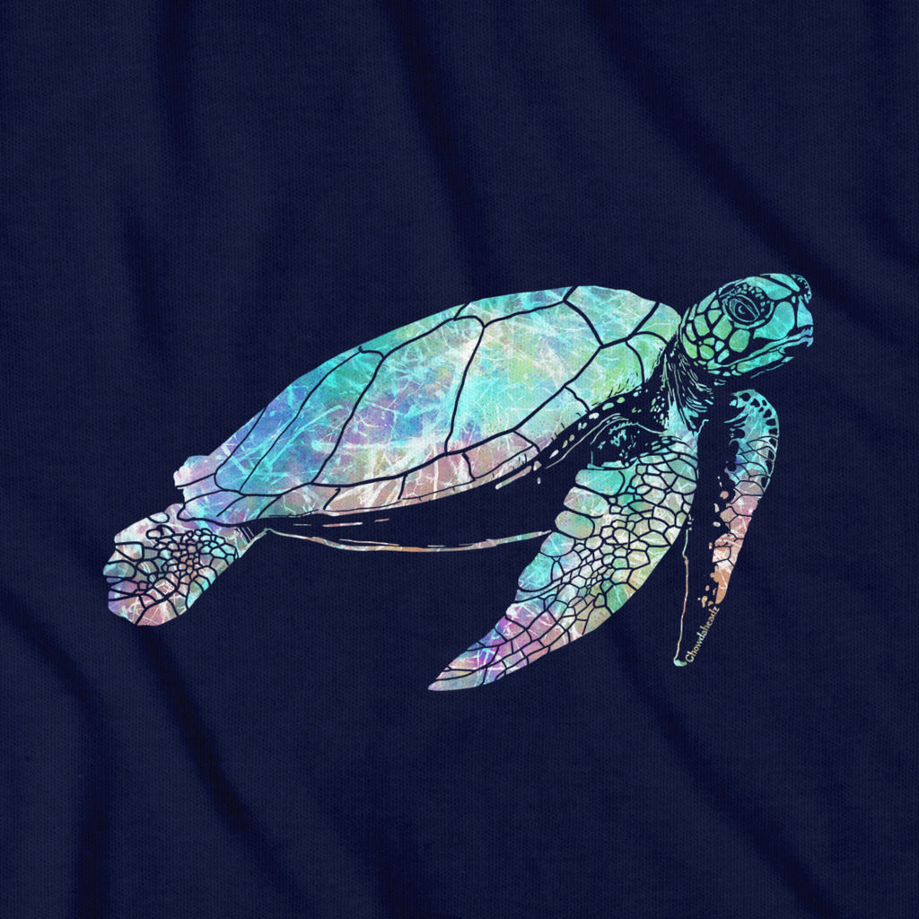 Sea Turtle Tie Dye T-Shirt - Chowdaheadz