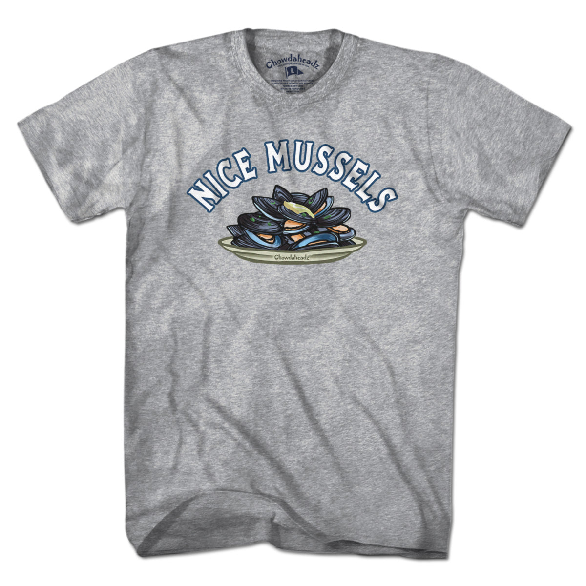 Nice Mussels T-Shirt - Chowdaheadz