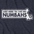Just Here 'Til I Hit My Numbahs Hoodie