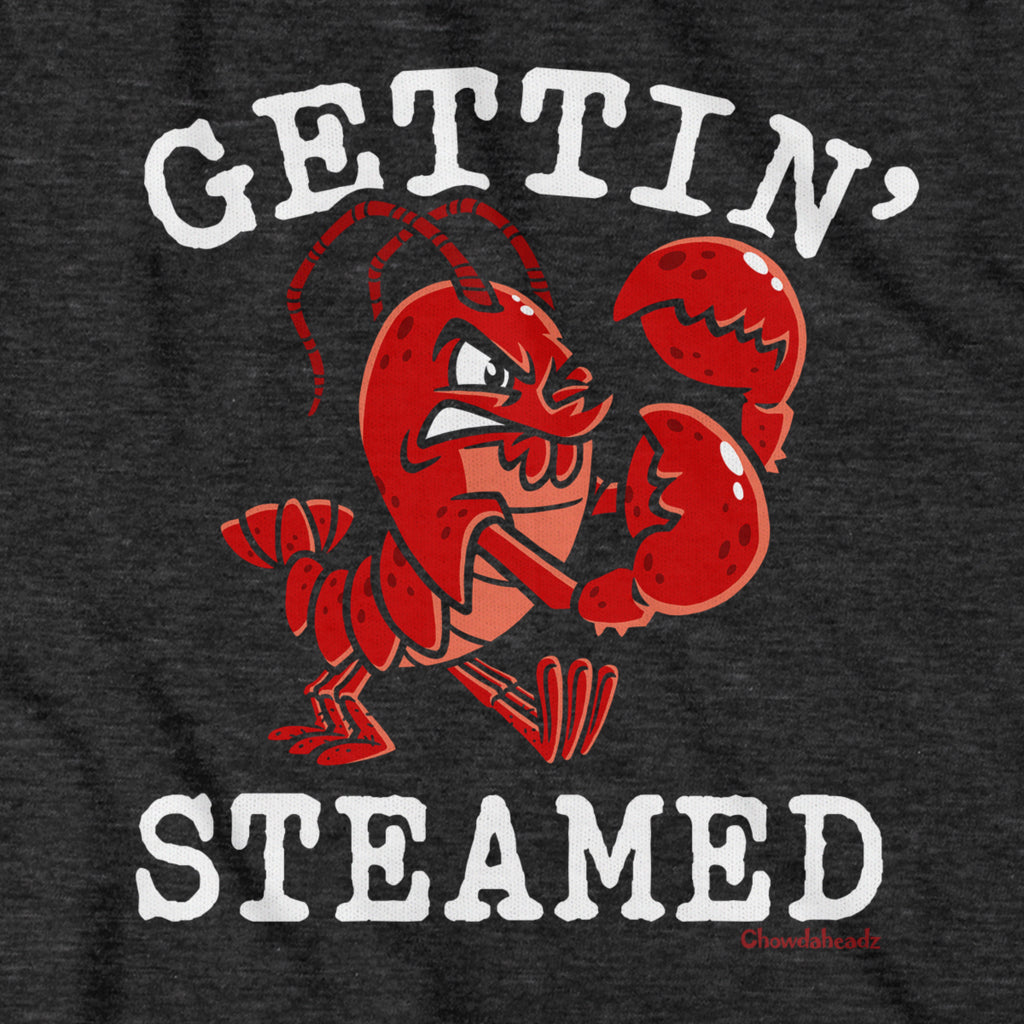 Gettin' Steamed Lobstah T-Shirt - Chowdaheadz
